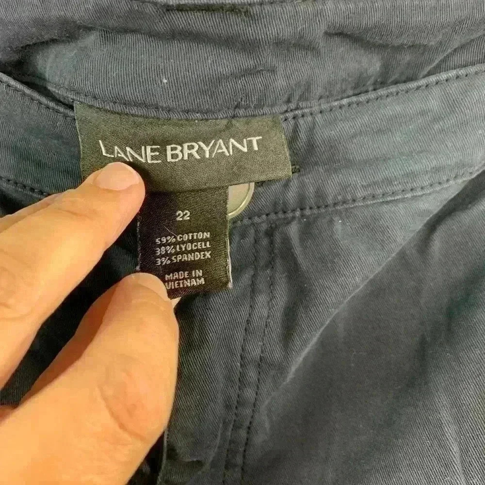 LANE BRYANT Dark Navy Blue Shorts size 22 - Picture 3 of 3